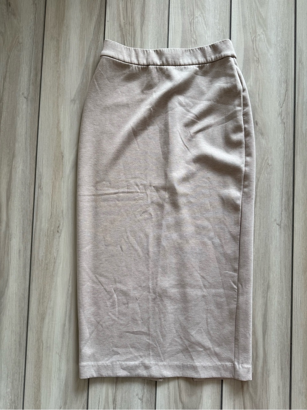 Express Maxi Pencil Skirt Beige Medium NWOT